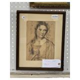 Framed Print Attributed to Titian, 1515