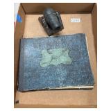 Metal Replica Cannon and Atlas Book