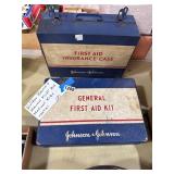 Johnson & Johnson Metal First Aid Kits