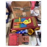 Vintage Toy Lot With Playskool Items
