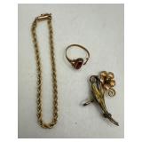 Tested for 14k and 10k jewelry