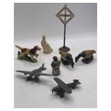 Cast Iron Figures and Toys