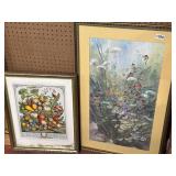 2-Piece Framed Artwork Prints Set