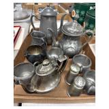 Pewter Tea and Coffee Ware