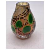 Signed Lundberg Studios Vase, 1975