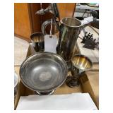 Victorian Silver-Plated Church Set