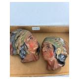 Hand-Painted Cast Wall Plaques
