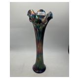 15-Inch Fenton Carnival Glass Vase
