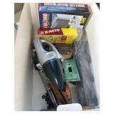 Box Lot With Tools and Accessories