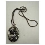 HW999 Silver Pendant with Chain