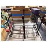 Metal Log Holder With Deer Design
