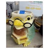 Figural Bird Ceramic Planter with Damage