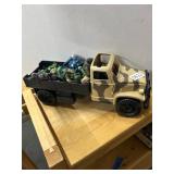 Soldier Force Toy Truck With Figures