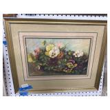 Framed 20x24 Watercolor Artwork