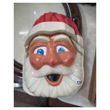 Plastic Santa Mask