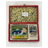 Japanese Lighter and Cigarette Case Set