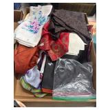 Scarves and Fabric Textiles Lot