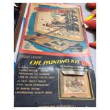 1960s Hasbro Hobbycraft Oil Painting Kit