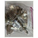 Variety of Silver-Plated Flatware