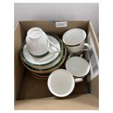 Lenox China Teacups and Saucers Set