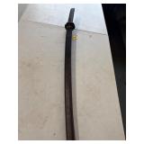 Japanese Sword with Ornate Tsuba