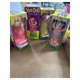 Unique 4 Nude Doll 1960/1970 Night Lights