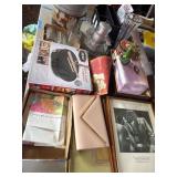 Eclectic Table Lot With Various Items