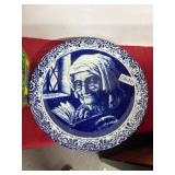 Boch La Louviere Delft 11-Inch Plate