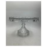 Fostoria Glass 10-Inch Coin Cake Stand