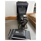 Two Vintage Folding Cameras