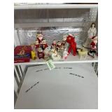 Christmas Figurines and Angel Chimes