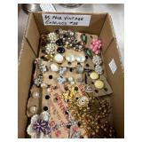 35 Pairs of Vintage Earrings