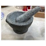 Stone Mortar and Pestle Set