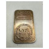 APMEX 1 Troy Ounce .999 Fine Silver Bar