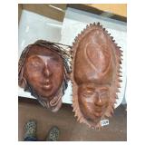 African Leather Masks