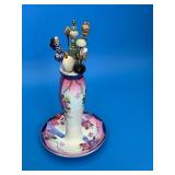 Vintage hat pins in Antique Hand-Painted Porcelain