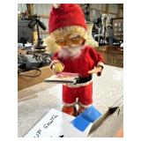 1950s Wind-Up Santa Claus Figure
