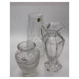 Crystal Vases Including Waterford