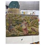 Hand-Stitched Tapestry Artwork, 16x24