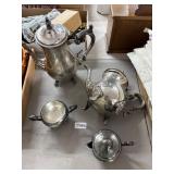 Gorham Silver-Plated Tea Service Set