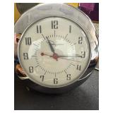 Vintage Ingraham Electric Wall Clock