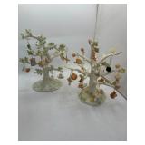 Lenox Ceramic Trees with Ornaments