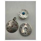 2 Pc Sterling Silver Accessories