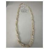 14K Beaded Freshwater Pearl Necklace