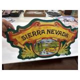 Sierra Nevada Decorative Metal Sign