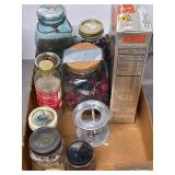 Jars, Boxed Wheaties, and Misc Items
