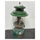 Coleman Lantern with Pyrex Globe