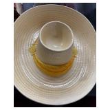 Metlox Sombrero Chip and Dip Bowl