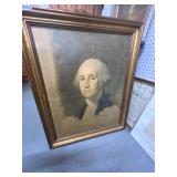 Framed Portrait of George Washington