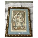Framed Sabbath Blessing Artist Proof